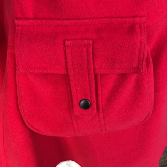 Katherine‎ Barclay Red A-line Coat - Picture 5 of 10